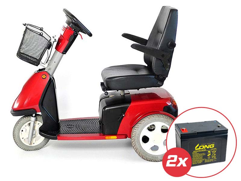 Elektrický čtyřkolový skútr Trophy Booster 6